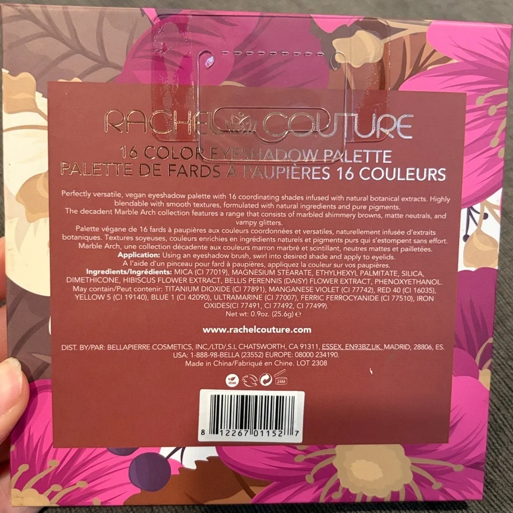 Rachel Couture Eyeshadow Palette - Marble Arch - BRAND NEW!!   makeup beauty